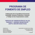 PROGRAMA DE FOMENTO DE EMPLEO