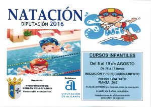 CURSO NATACIÓN´16
