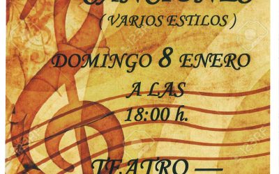 RECITAL DE CANCIONES (VARIOS ESTILOS).
