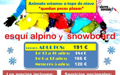 VIAJE A LA NIEVE !!!!  ESQUÍ / SNOW EN SIERRA NEVADA DEL 27 AL 29 DE ENERO.
