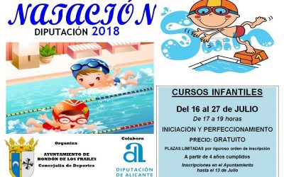 CURSOS NATACIÓN 2018