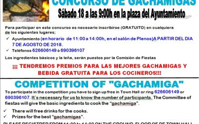 CONCURSO DE GACHAMIGAS 2018