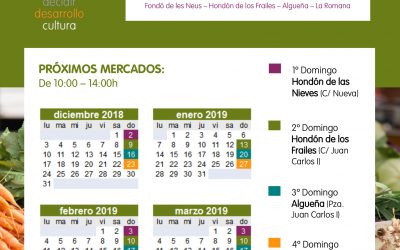 Mercat Eco-Distrit 13/01/2019 10:00-14:00