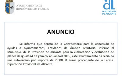 Subvención Evaluación Plan de Igualdad