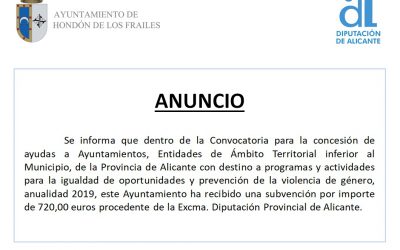 Subvención Prevención Violencia de Género