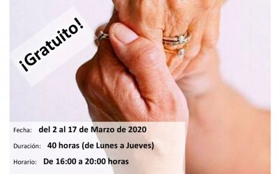 Curso Básico para CUIDADORES/AS DE PERSONAS DEPENDIENTES