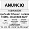 “Campaña de Difusión de Música y Teatro, anualidad 2025”