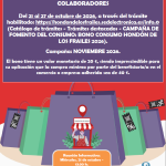 CAMPAÑA DE FOMENTO DEL CONSUMO: “BONO-CONSUMO HONDÓN DE LOS FRAILES 2026”